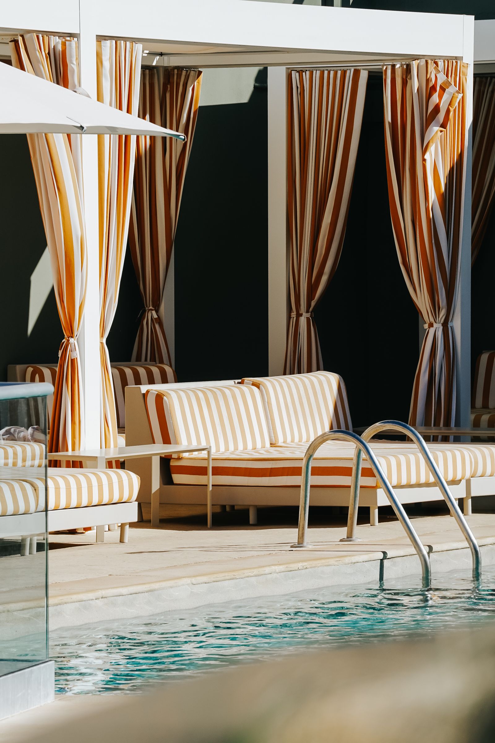 Poolside Cabanas
