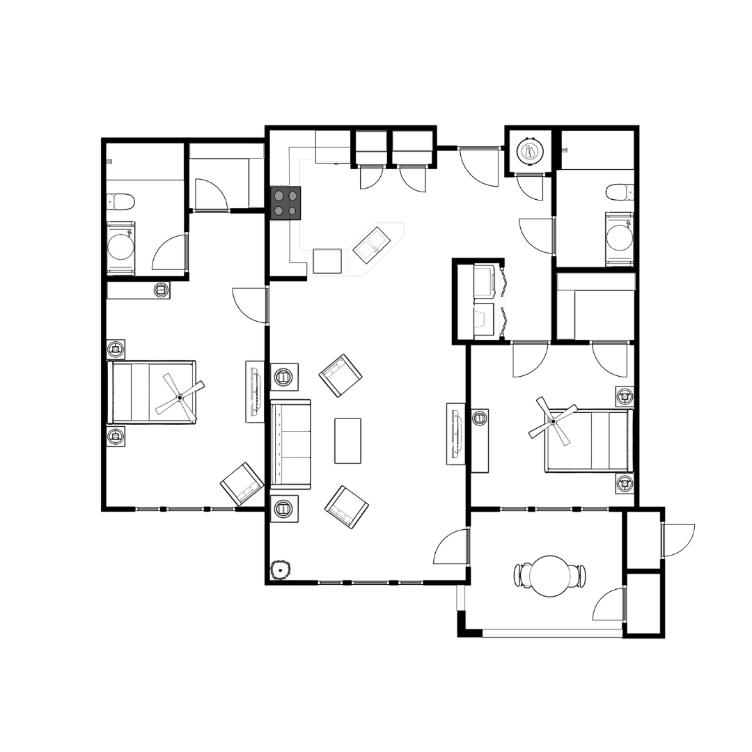 Boxwood floor plan drawing